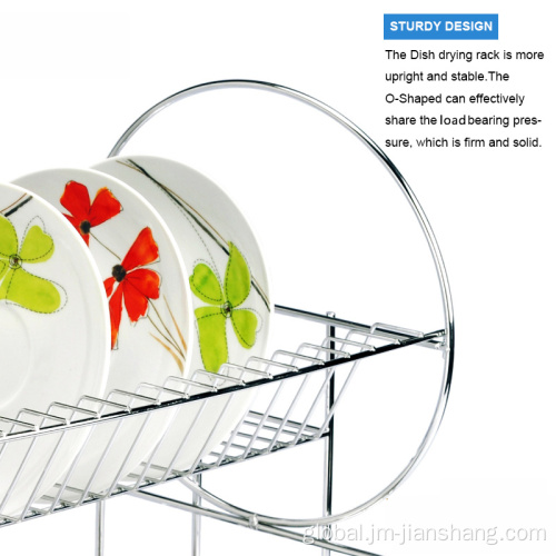 Stainless Kitchen Rack Stainless Steel Detachable Dish Drainer Factory